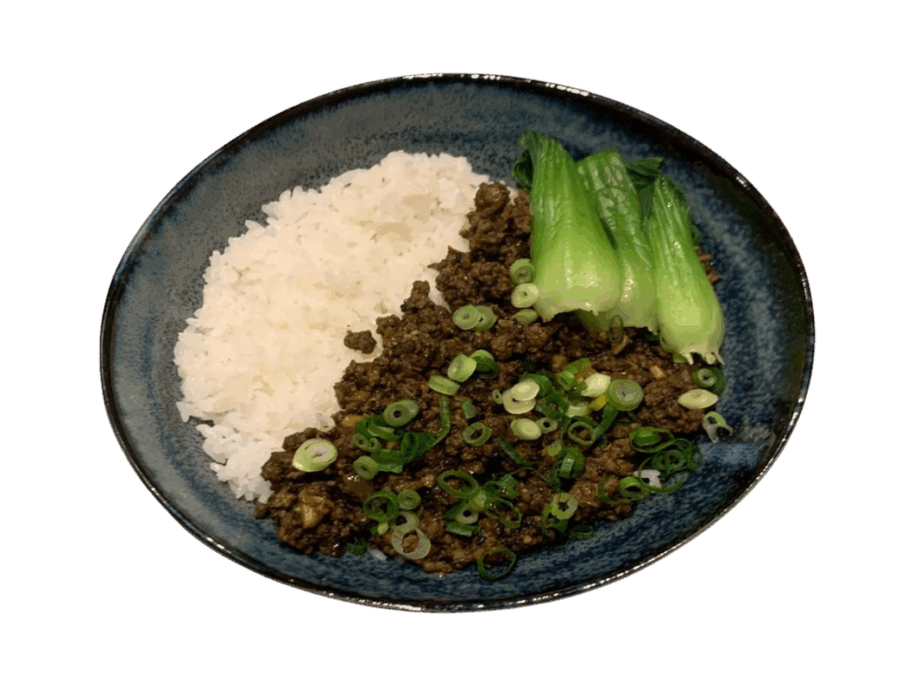 黒胡麻坦々キーマカレー