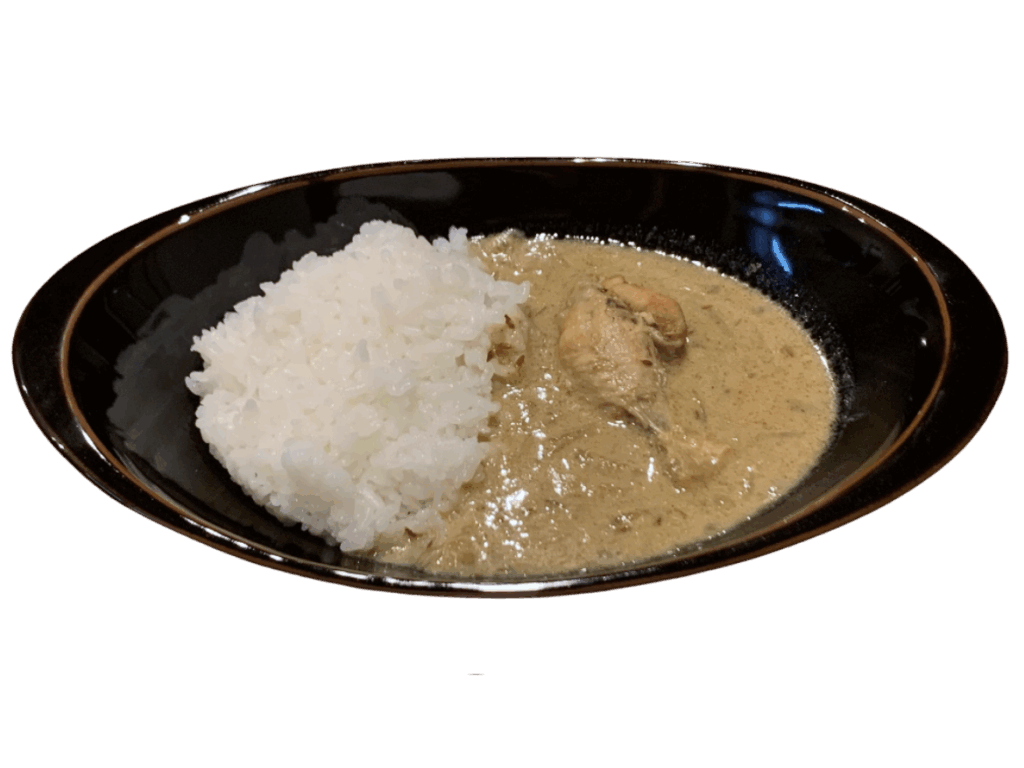 ホワイトチキンカレー