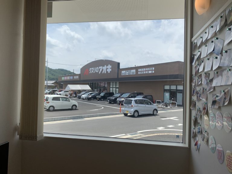 アオキ院内から撮影